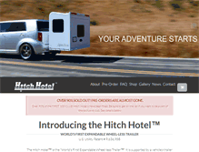 Tablet Screenshot of hitchhotel.com